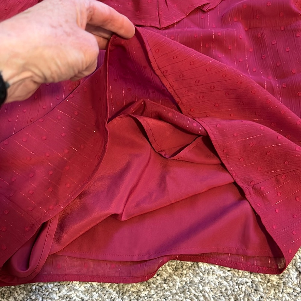 JCrew Factory Clipdot Top with Sparkle Thread NWT - Picture 6 of 10